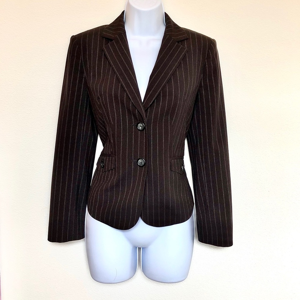 🎁 HP💘STYLE&CO⚡️Striped Blazer/Suit Petite Jacket_2P